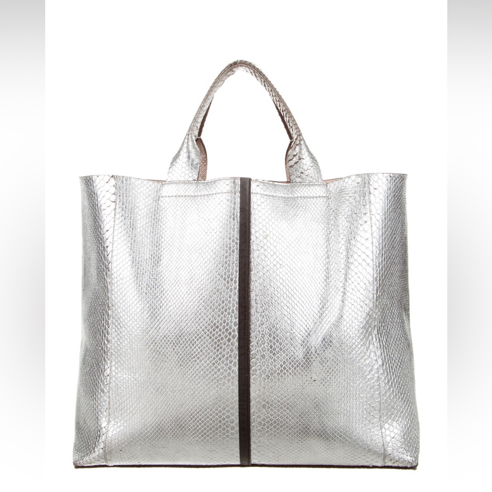 Reed krakoff track python tote